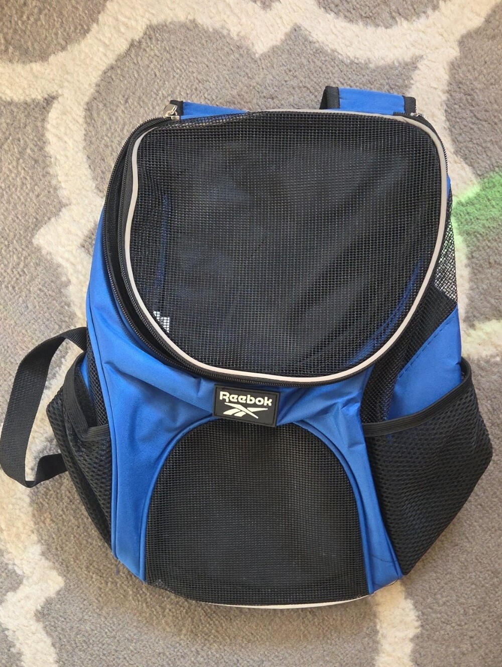 Reebok Black And Blue Cat Carrier